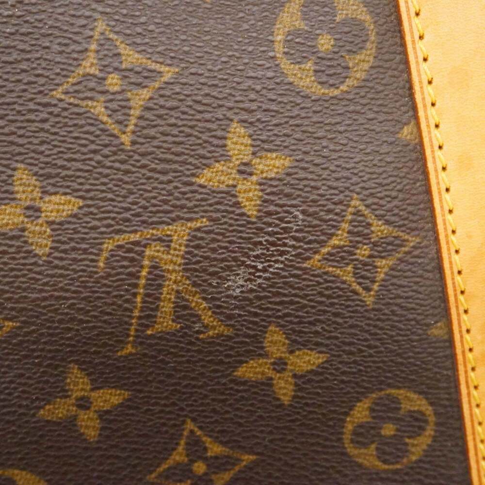 LOUIS VUITTON Brown Monogram Keepall 55 Boston Bag - Picture 12 of 14